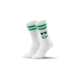 Sportsocken Weiß/Grün inkl....